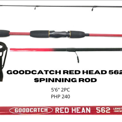 Goodcatch RedHead RG562 Spinning Rod (To be updated)