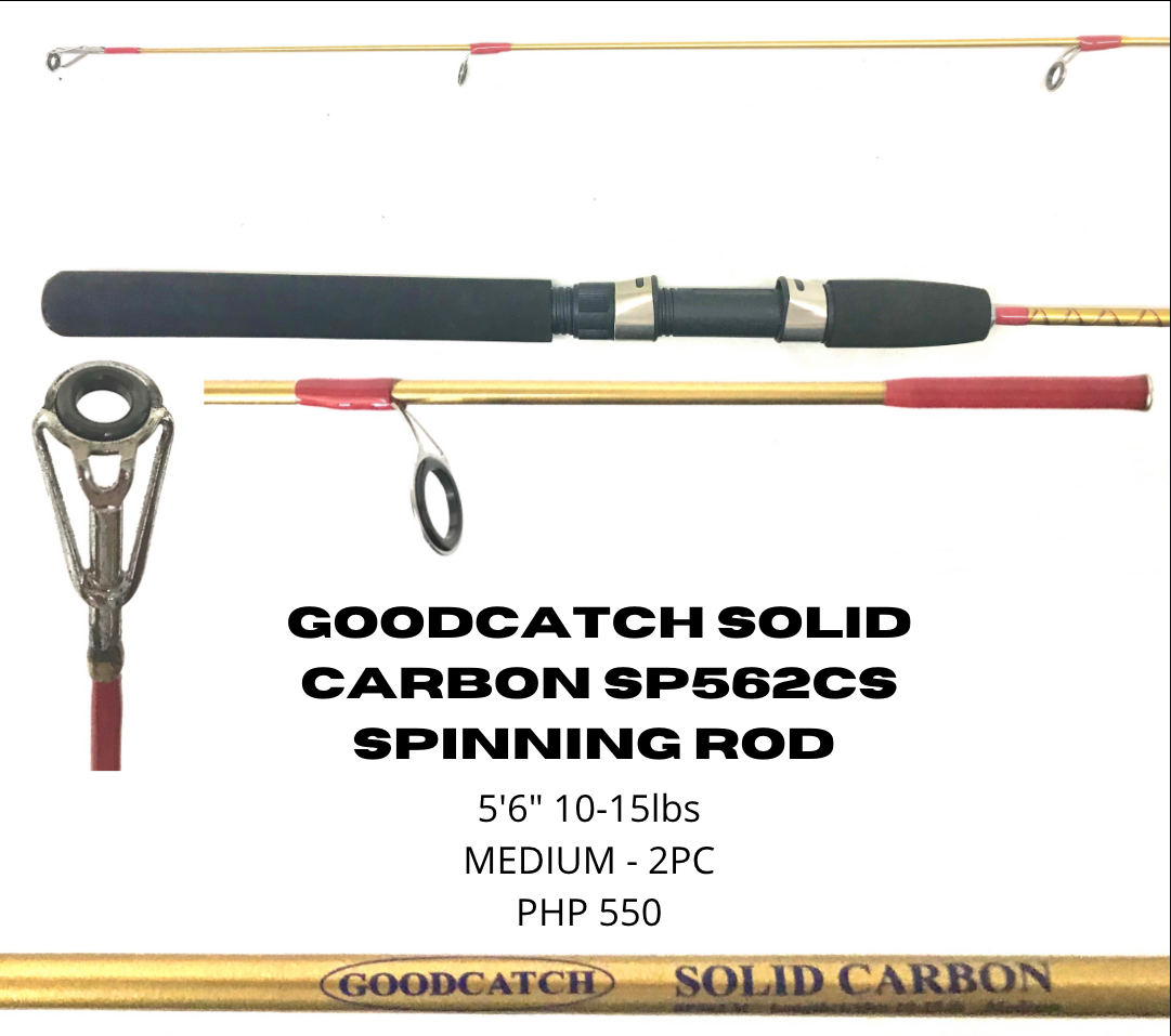 Goodcatch Solid Carbon SP562CS Spinning Rod (To be updated)