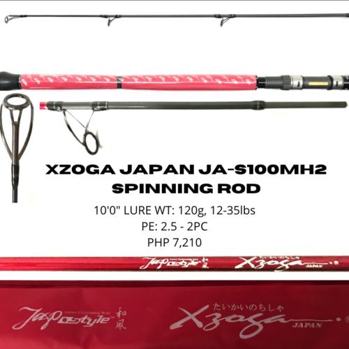 Xzoga Japan JA-S100MH2 Spinning Rod (To be updated)