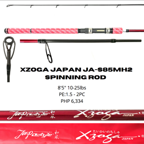 Xzoga Japan JA-S85MH2 Spinning Rod