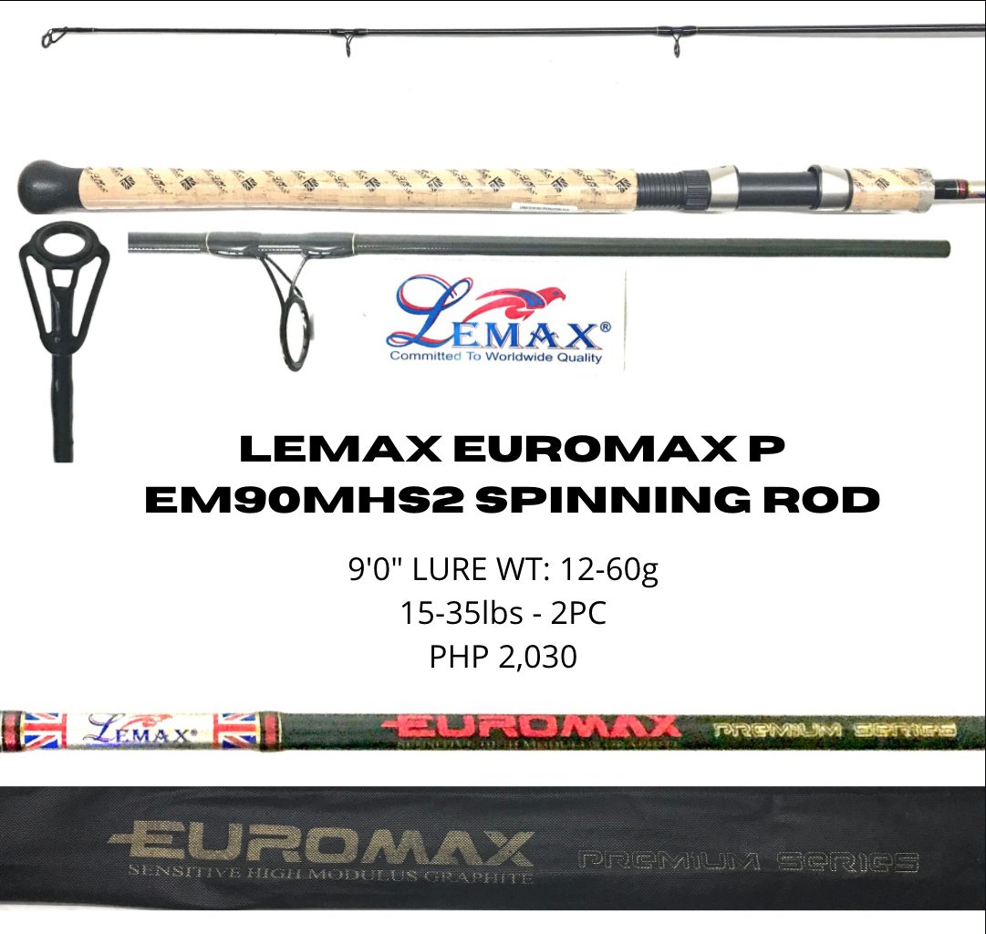 Lemax Euro Max P EM90MHS2 Spinning Rod (To be updated)