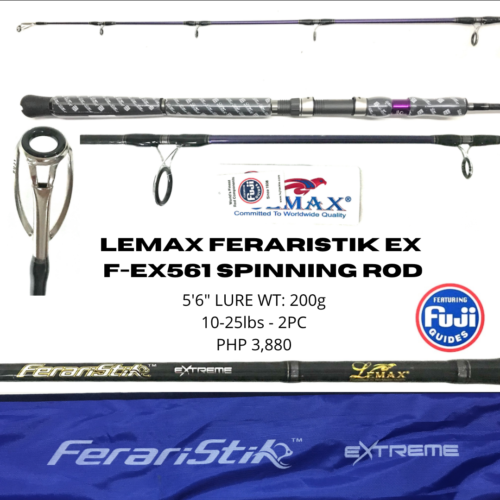 Lemax Feraristik EX F-EX561 Spinning Rod (To be updated)