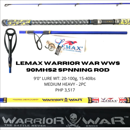 Lemax Warrior War WWS 90MHS2 Spinning Rod (To be updated)
