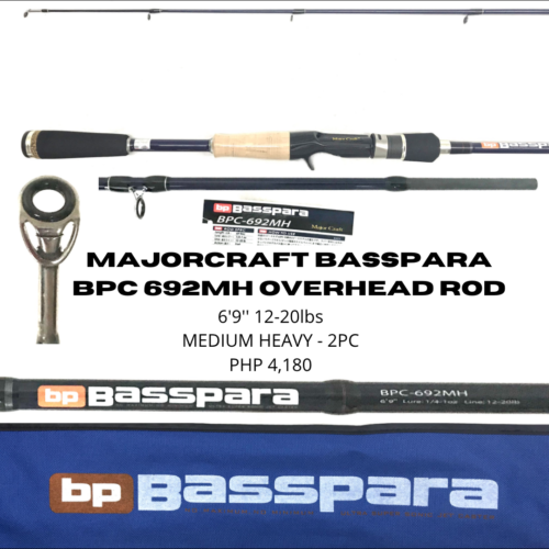 Major Craft BassPara BPC 692MH Overhead Rod (To be updated)