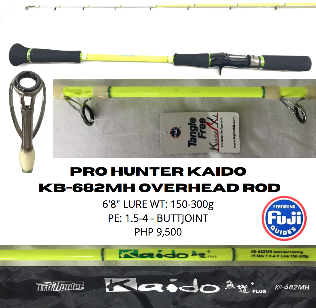 Pro Hunter Kaido KB-682MH Overhead Rod (To be updated)
