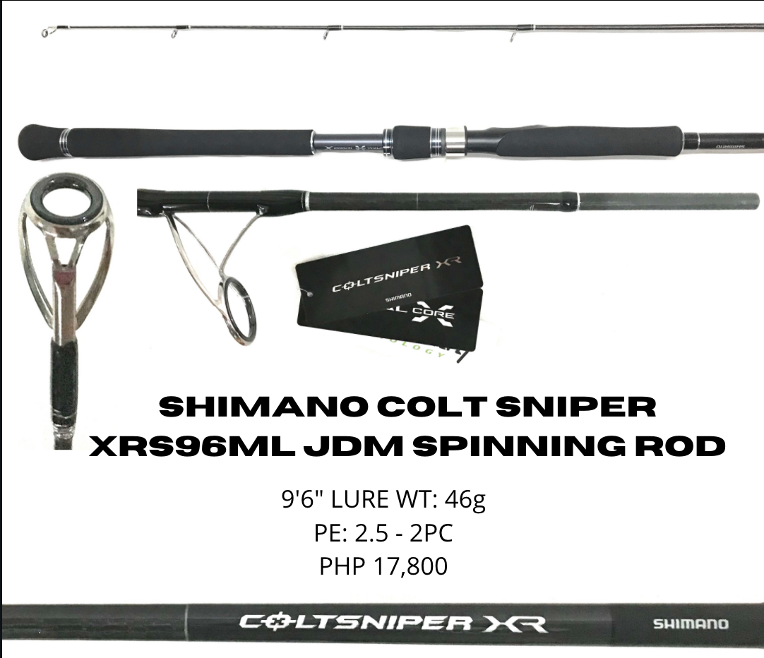 Shimano Colt Sniper XRS96ML JDM Spinning Rod (To be updated)