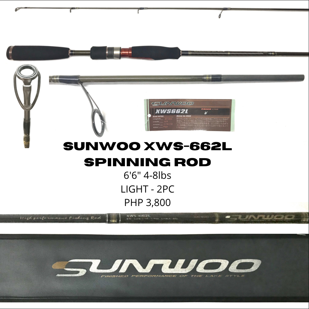 Sunwoo XWS-662L Spinning Rod (To be updated)