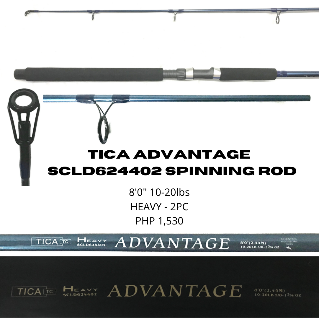 Tica Advantage SCLD624402 Spinning Rod