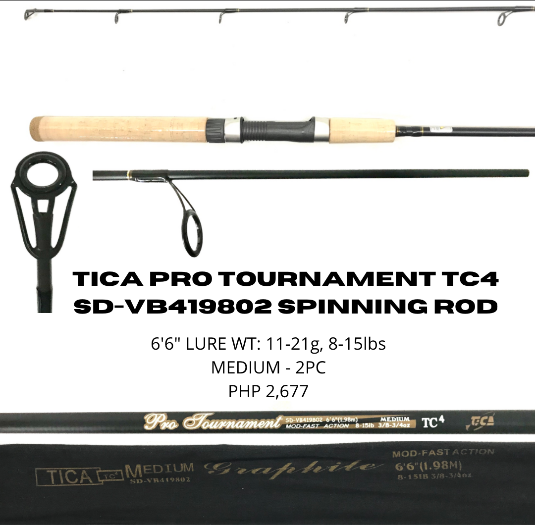 Tica Pro Tournament TC4 SD-VB419802 Spinning Rod (To be updated)
