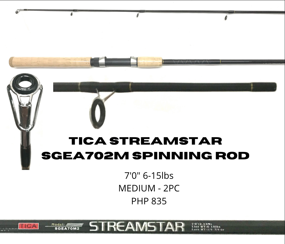 Tica Streamstar SGEA 702M Spinning Rod (To be updated)