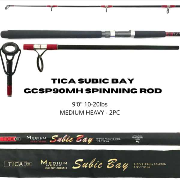 Tica Subic Bay GCSP90MH 9ft Spinning Rod