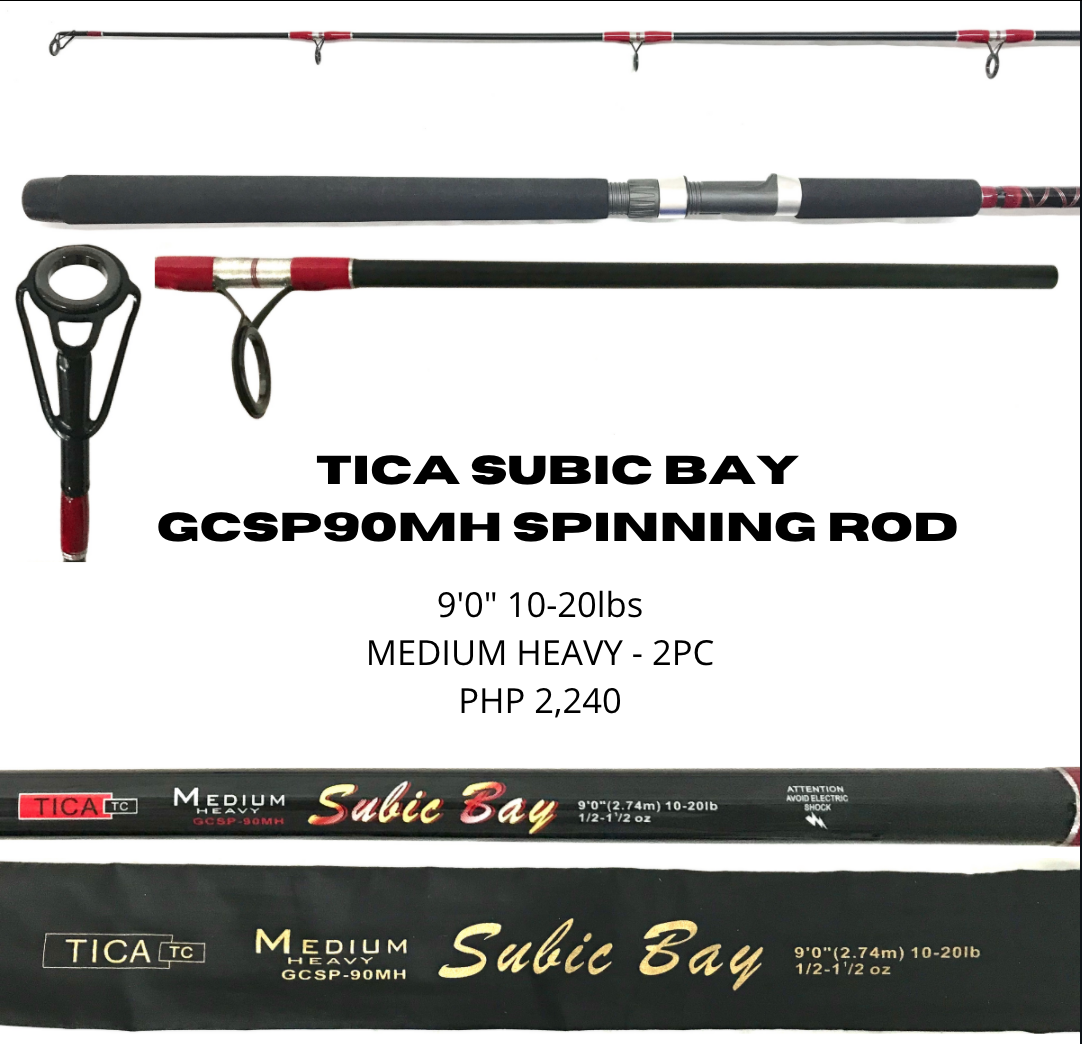 Tica Subic Bay GCSP90MH Spinning Rod (To be updated)