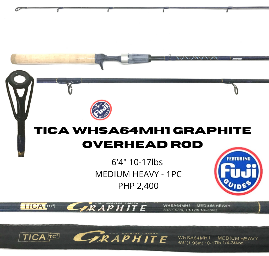 Tica WHSA64MH1 Graphite Overhead Rod (To be updated)