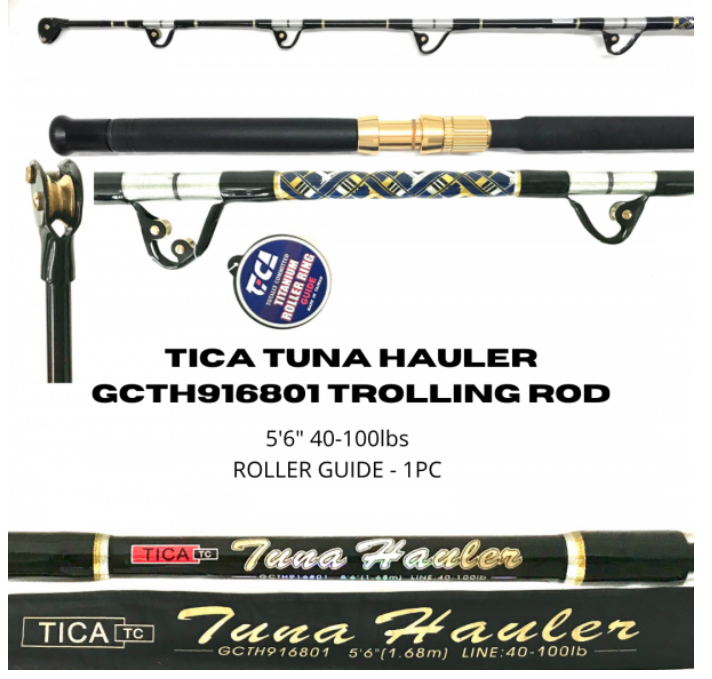 Tica Tuna Hauler GCTH916801 5ft 6in Trolling Rod