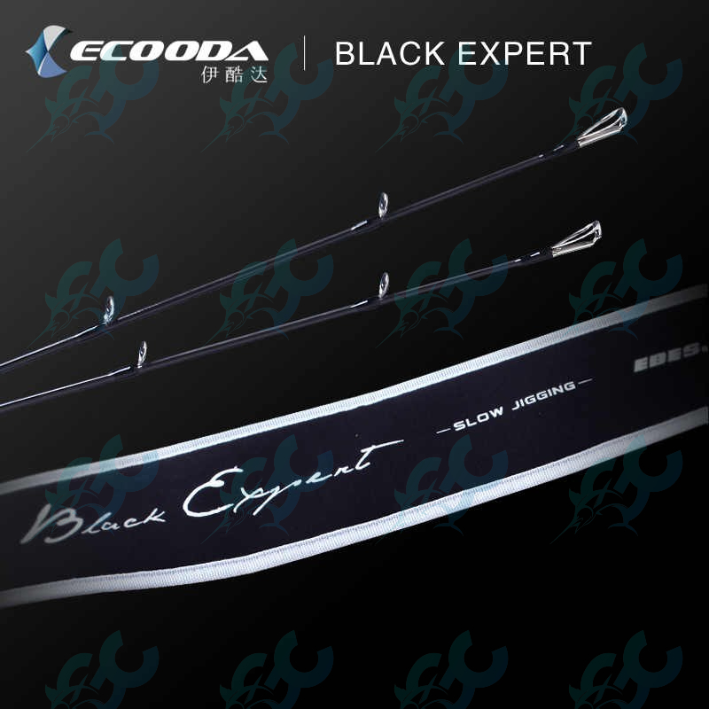 Ecooda Black Expert B/S602MH S632M S632ML Spinning / Overhead Slow Jigging Rod