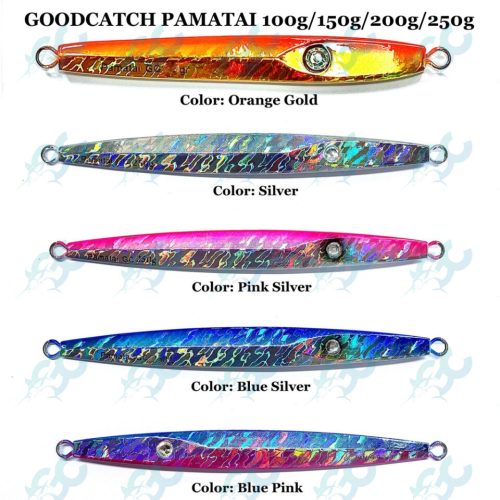 GoodCatch Pamatai 100g 150g 200g 250g Metal Jig Lure Fishing Buddy