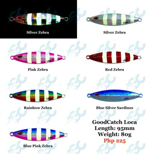 GoodCatch Loca 80g 100g 150g 200g 250g Metal Jig Lure Fishing buddy