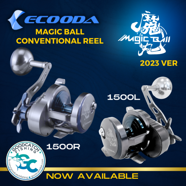 Ecooda Magic Ball EMB-1500 Fishing Reel New 2023 Ver