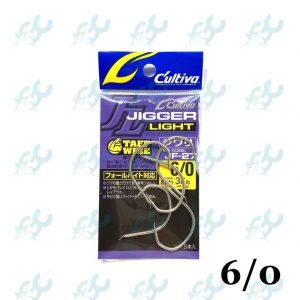 OWNER CULTIVA JIGGER LIGHT HOOK JF-27 Fishing Buddy GoodCatch Fishing - Image 4