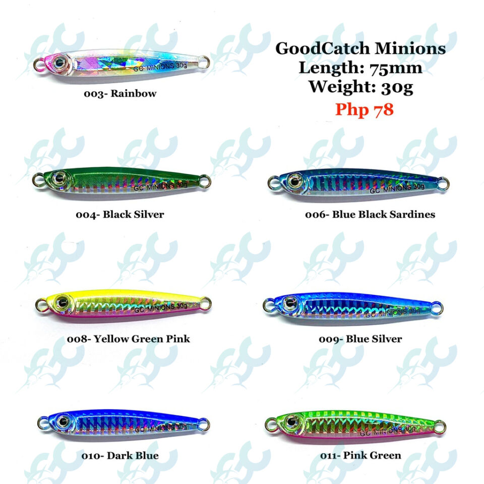 GoodCatch MINIONS 30g Metal Jig Lure Fishing Buddy