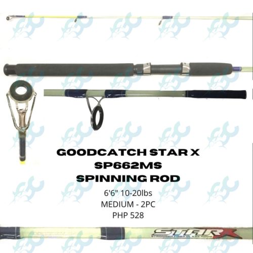 (10 pcs) Goodcatch Star X Spinning Rod