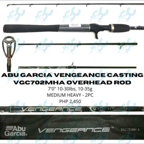 Abu Garcia Vengeance Casting VGC702MHA Overhead Rod Fishing Buddy GoodCatch