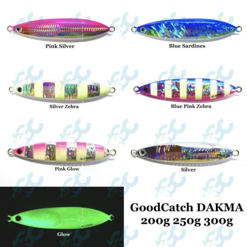 GoodCatch DAKMA 200g 250g 300g Metal Jig Lure Fishing Buddy