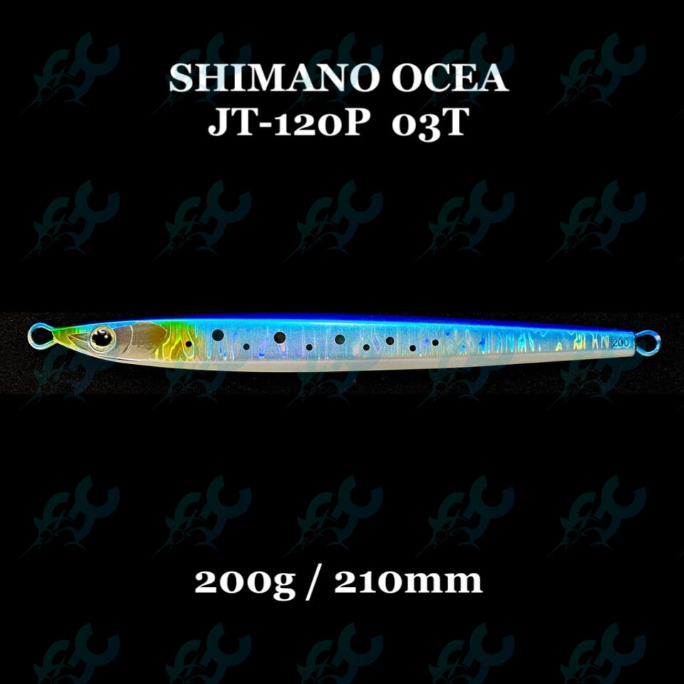 SHIMANO OCEA JT-120P 03T Metal Jig Lure 210mm 200g