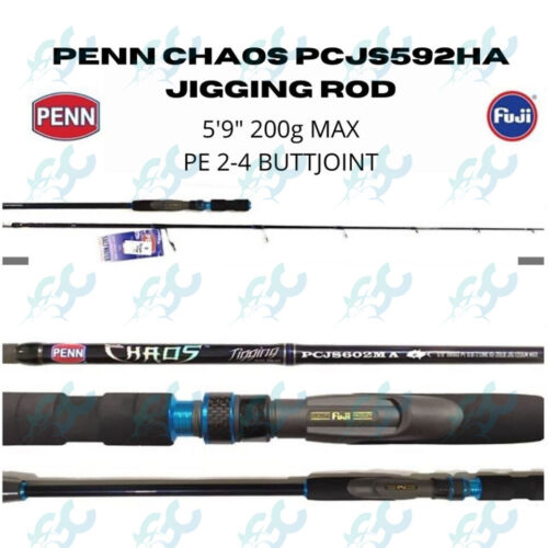 Penn CHAOS PCJS592H Spin Jigging Rod Fishing Buddy GoodCatch