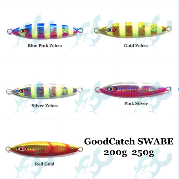 GoodCatch SWABE 200g 250g Metal Jig Lure Fishing Buddy
