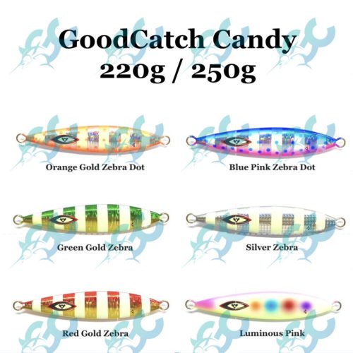 GoodCatch CANDY 220g 250g  Metal Jig Lure Fishing Buddy