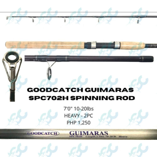Goodcatch Guimaras (100% Carbon) SPC702H Spinning Fishing Rod Fishing Buddy
