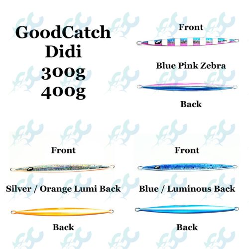 GOODCATCH Didi 300g 400g Metal Jig Lure Fishing Buddy