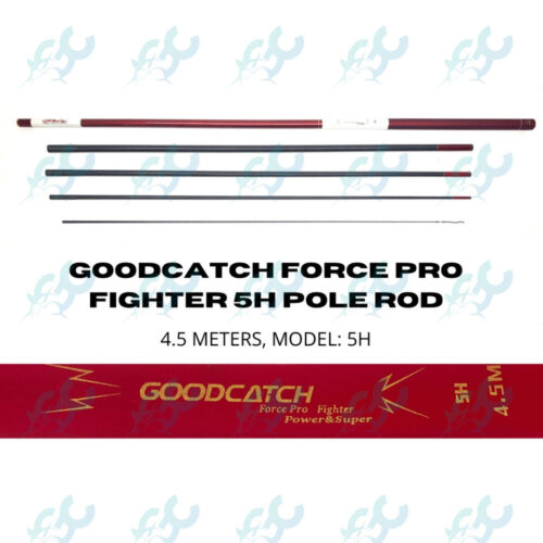 Goodcatch Force Pro Fighter Pole 4.5m 5H Fishing Rod Fishing Buddy