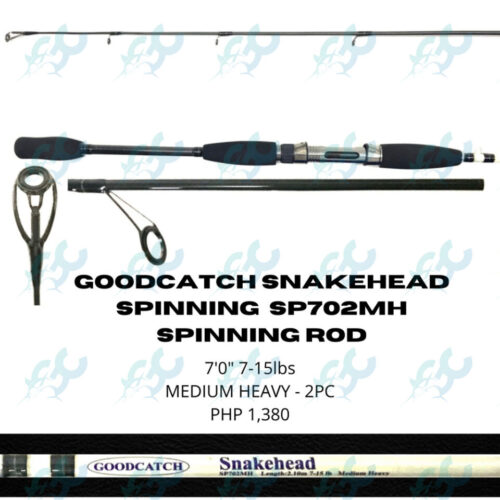 Goodcatch Snakehead Spinning SP702MH Spinning Fishing Rod Fishing Buddy