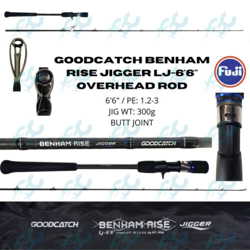 Goodcatch BENHAM RISE JIGGER LJ-662-300g Overhead Rod