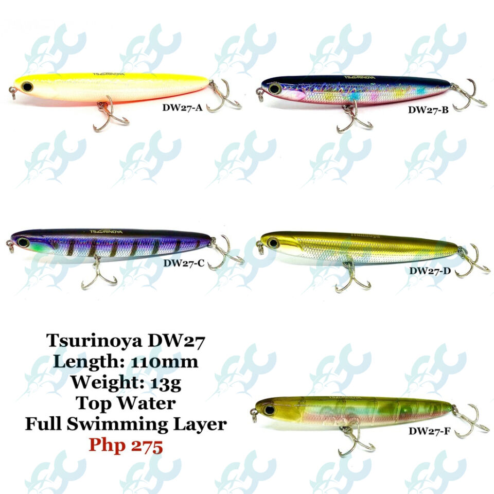 TSURINOYA DW27 Topwater Pencil Fishing  Lure 110mm 13g