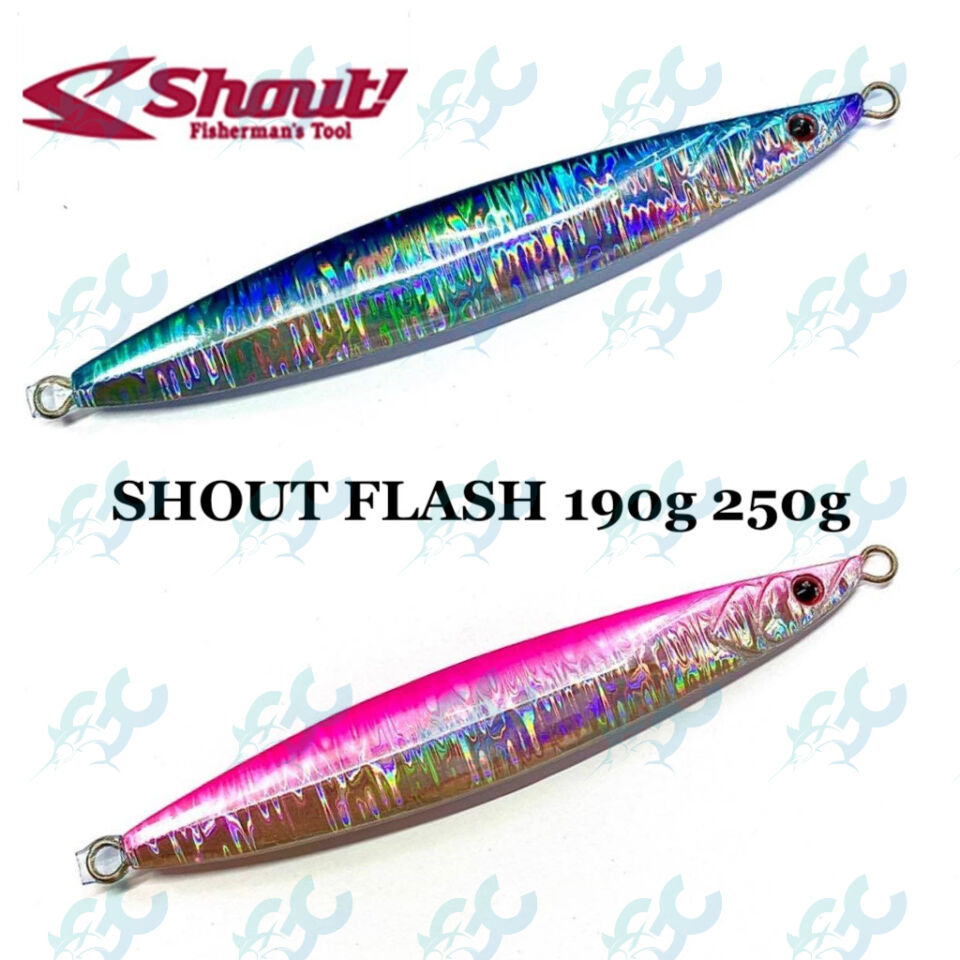 Shout Flash 190g 250g Metal Jig Lure Fishing Buddy GoodCatch