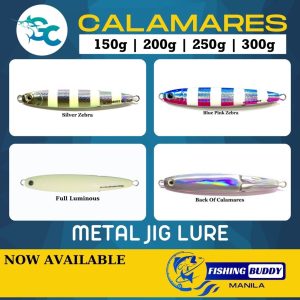 GC GOODCATCH CALAMARES METAL JIG LURE 150g 200g 250g 300g – LONGER LASTING GLOW