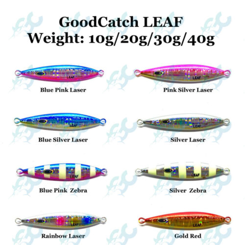 GoodCatch LEAF 10g / 20g / 30g / 40g Metal Jig Lure Fishing Buddy