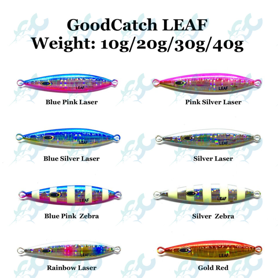 GoodCatch LEAF 10g / 20g / 30g / 40g Metal Jig Lure Fishing Buddy