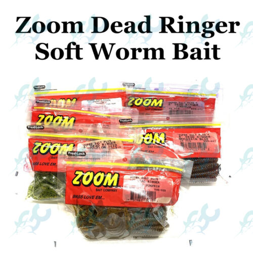 Zoom Dead Ringer Soft Worm Bait Lure Fishing Buddy GoodCatch