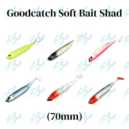 GC Soft Bait Shad Fish Lures Goodcatch Fishing Buddy