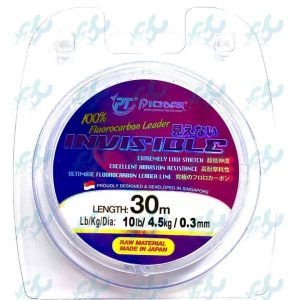 PIONEER INVISILINE FLUOROCARBON LEADER 6lbs - 80lbs Fishing Buddy GoodCatch Fishing - Image 5