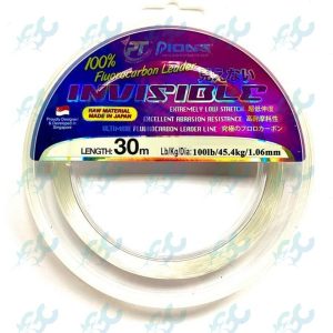 PIONEER INVISILINE FLUOROCARBON LEADER 6lbs - 80lbs Fishing Buddy GoodCatch Fishing - Image 15