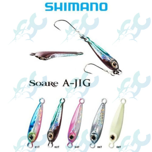 Shimano Soare A-Jig 2g 3.5g 5g 6.5g Micro Jig GoodCatch Fishing Buddy