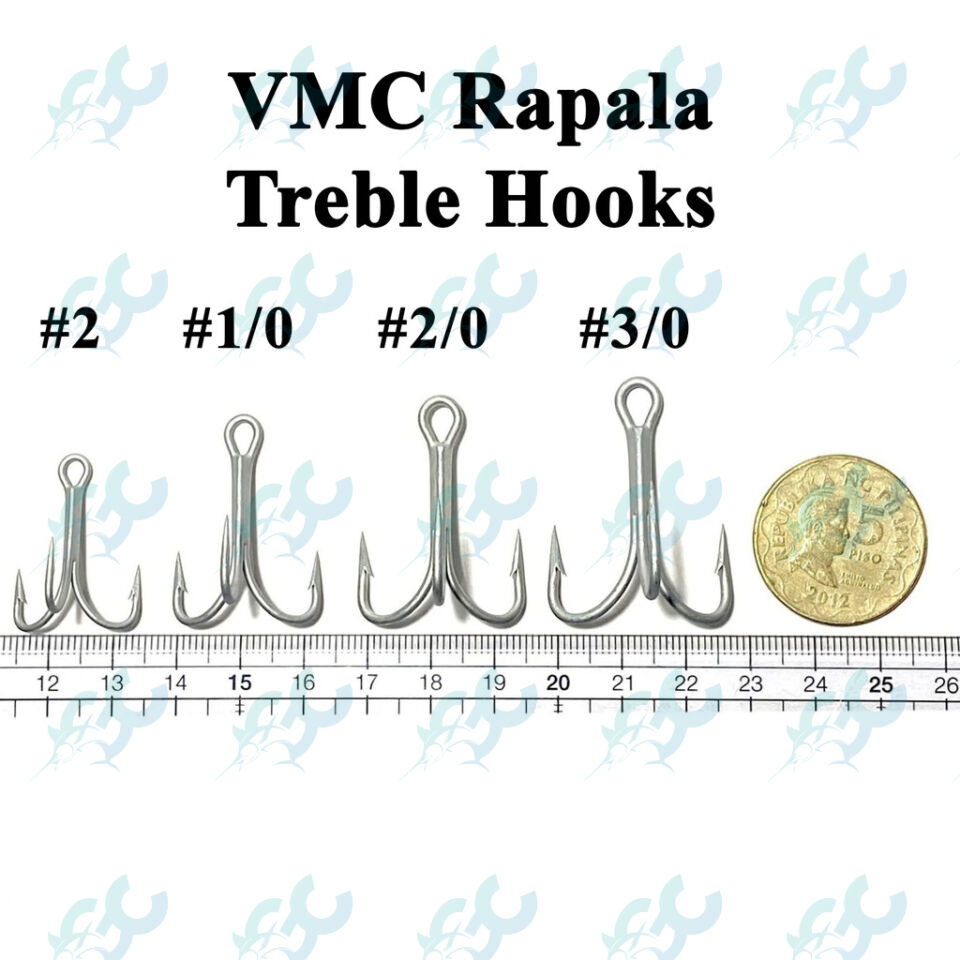 VMC Rapala Treble Hooks GoodCatch Fishing Buddy – Goodcatch