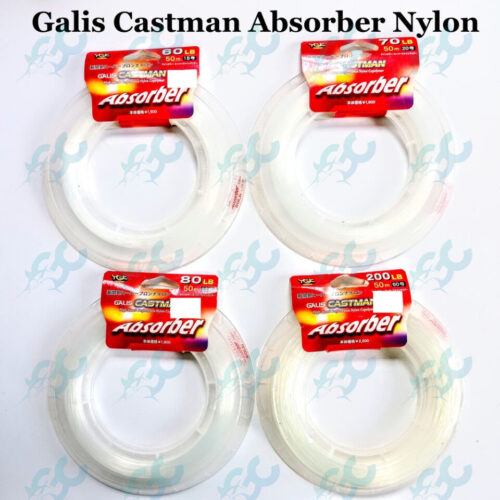 YGK Galis Castman Absorber Nylon 60 lb 70 lb 80 lb 200 lb GoodCatch Fishing Buddy