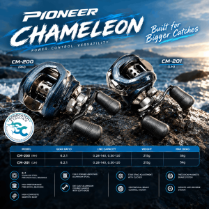 Pioneer Chameleon CM Bait cast Reel Fishing Buddy GoodCatch