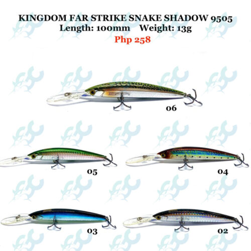 Kingdom Far Strike Snake Shadow 9505 13g 20g Fishing Lure Fishing Buddy